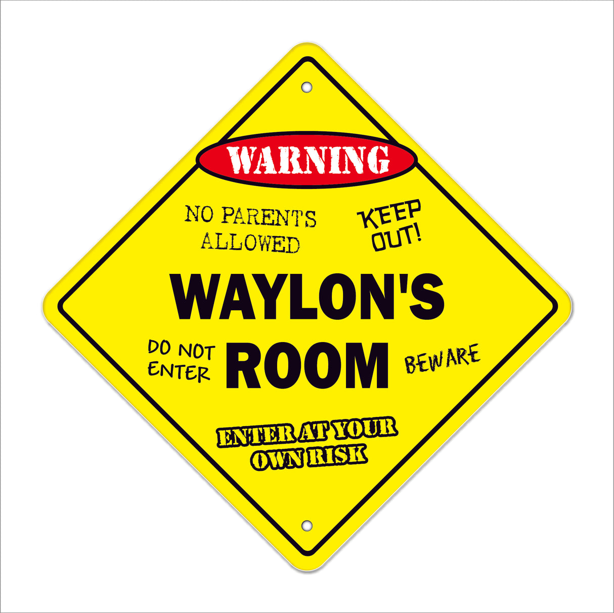 Waylon's Room Sign
