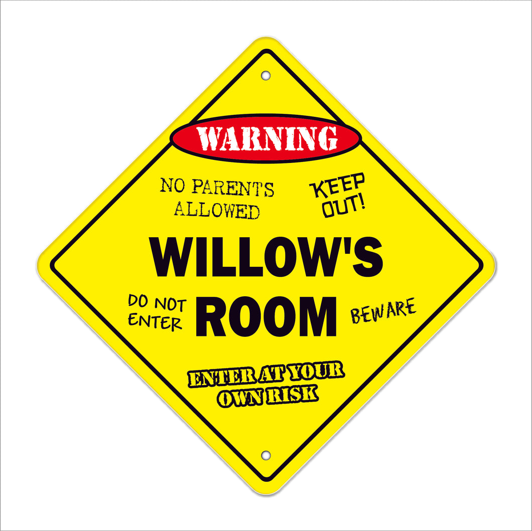Willow's Room Sign