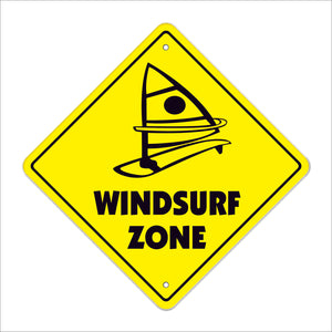 Windsurf Crossing Sign
