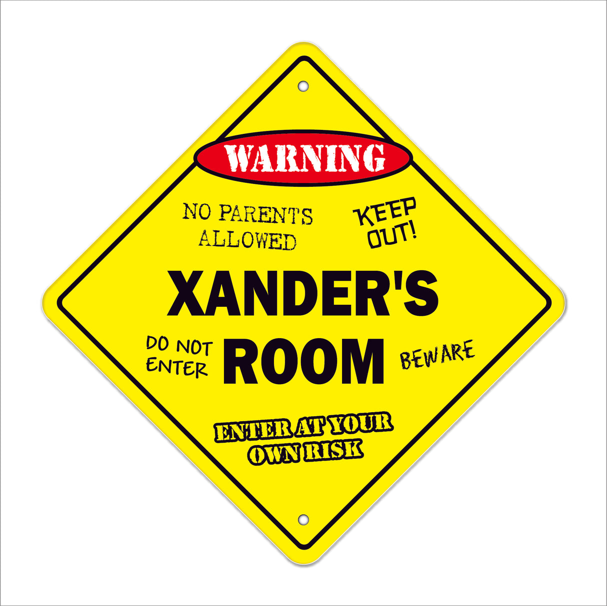 Xander's Room Sign