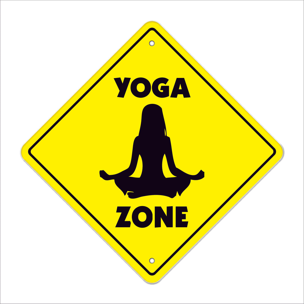 Yoga Crossing Sign