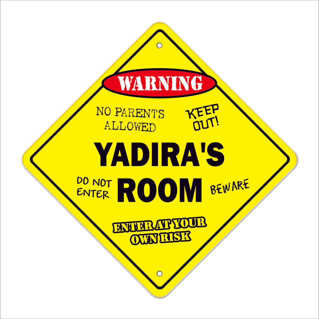 Yadira's Room Sign