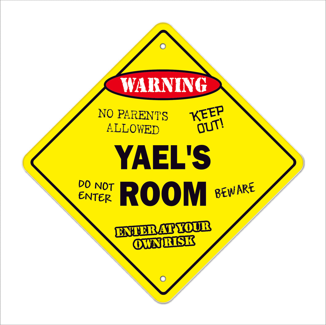 Yael's Room Sign