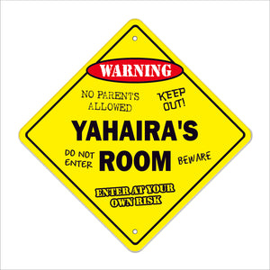 Yahaira's Room Sign