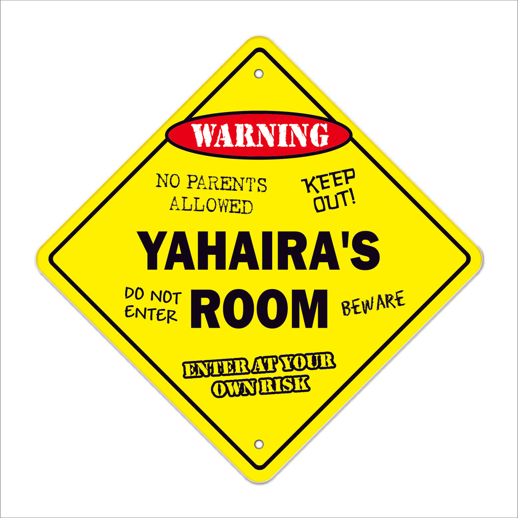 Yahaira's Room Sign