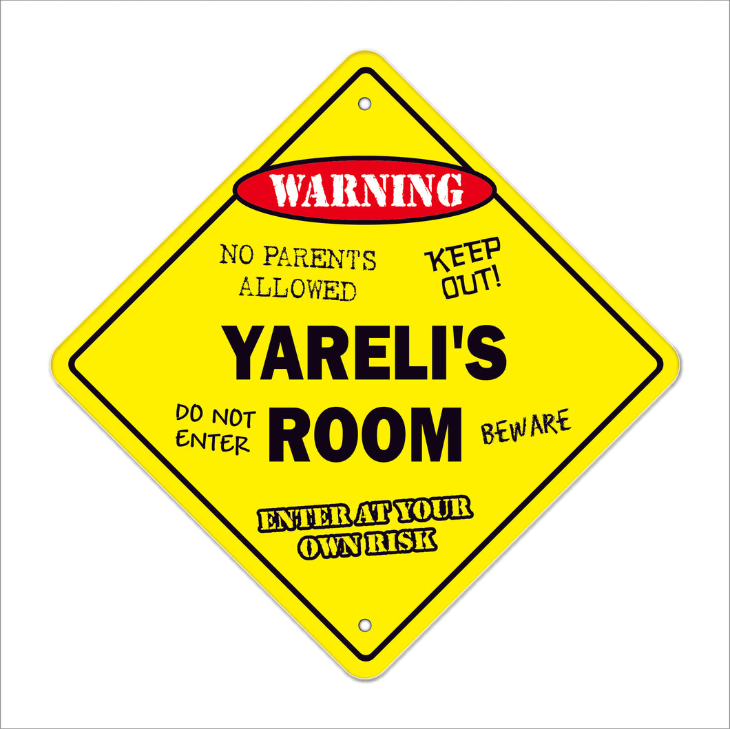 Yareli's Room Sign