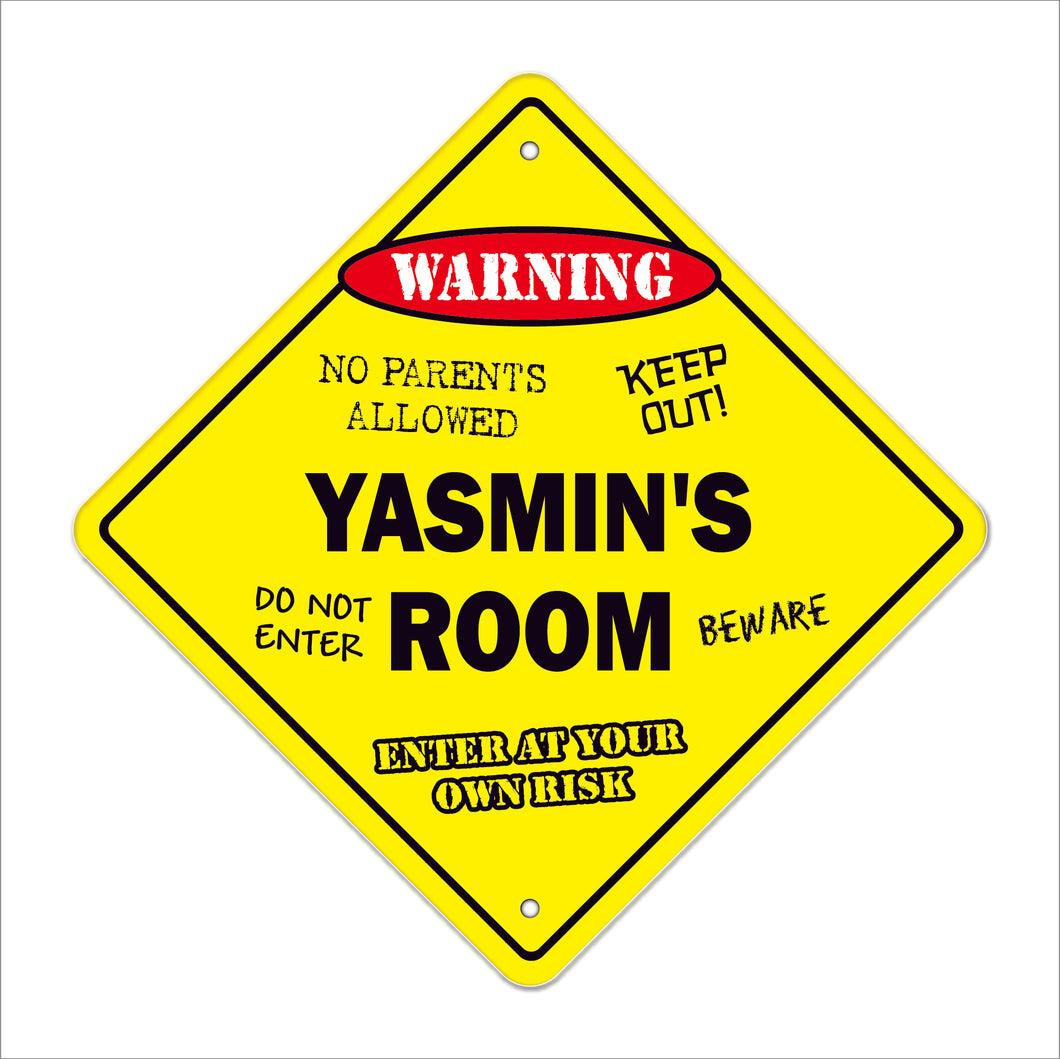 Yasmin's Room Sign