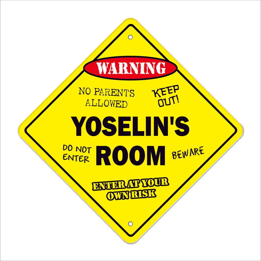 Yoselin's Room Sign