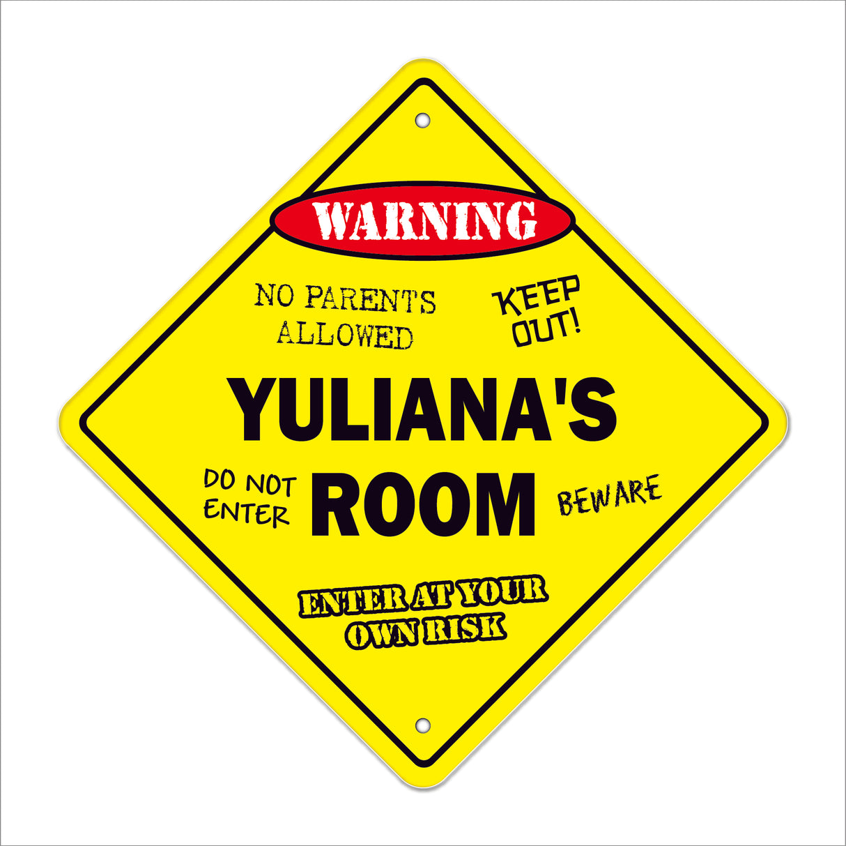 Yuliana's Room Sign