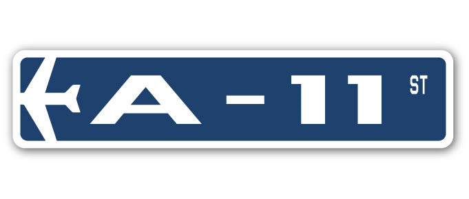 A-11 Street Sign