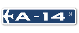 A-14 Street Sign