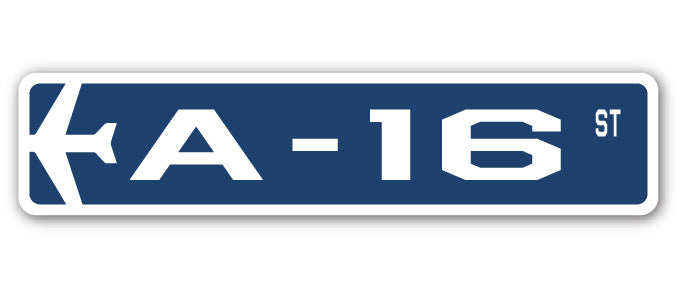 A-16 Street Sign