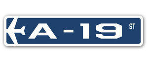 A-19 Street Sign