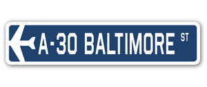 A-30 Baltimore Street Sign