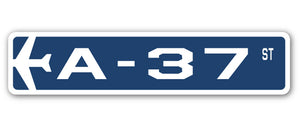 A-37 Street Sign