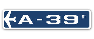 A-39 Street Sign