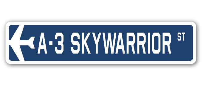 A-3 Skywarrior Street Sign