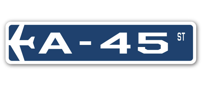 A-45 Street Sign