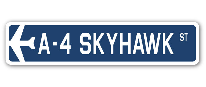 A-4 Skyhawk Street Sign