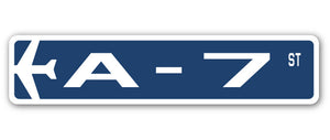 A-7 Street Sign