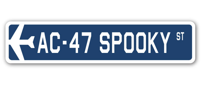 Ac-47 Spooky Street Vinyl Decal Sticker