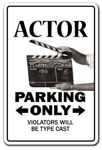 Actor Street Vinyl Decal Sticker