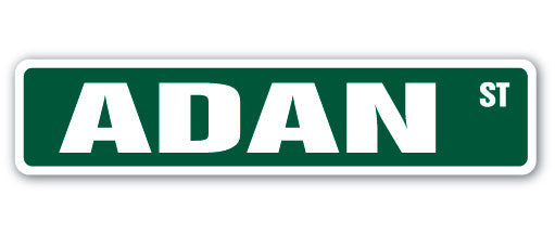 ADAN Street Sign