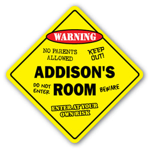 Addison's Room Vinyl Decal Sticker