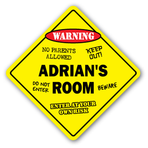 Adrian's Room Vinyl Decal Sticker