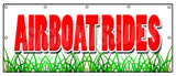 Airboat Rides Banner