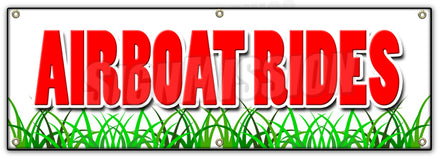 Airboat Rides Banner