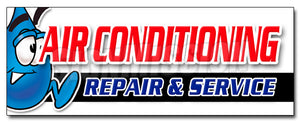 Ac Repair & Service Decal