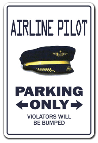 Airline Pilot Vinyl Decal Sticker