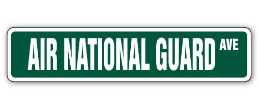 Air National Guard Street Vinyl Decal Sticker