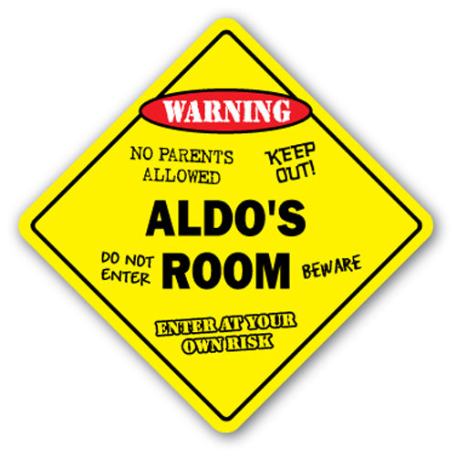 Aldo's Room Vinyl Decal Sticker