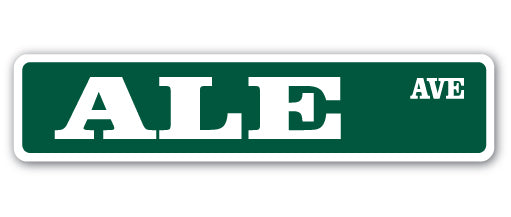 Ale Street Vinyl Decal Sticker