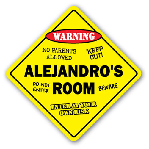Alejandro's Room Vinyl Decal Sticker
