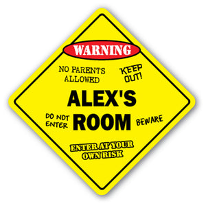 Alex's Room Vinyl Decal Sticker