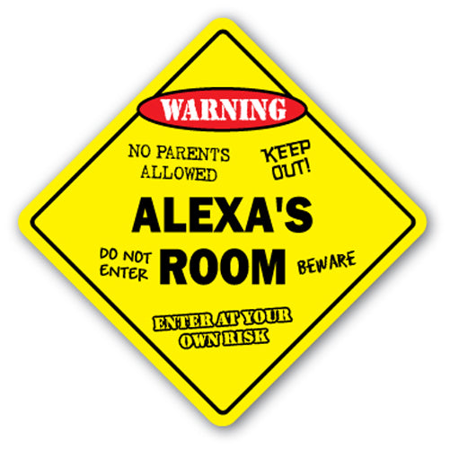 Alexa's Room Vinyl Decal Sticker