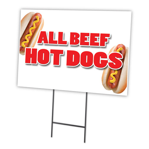 ALL BEEF HOT DOGS
