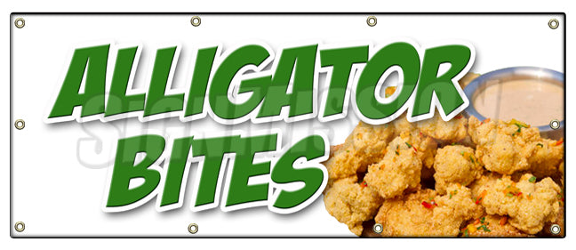Alligator Bites Banner