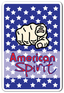 AMERICAN SPRIIT Novelty Sign