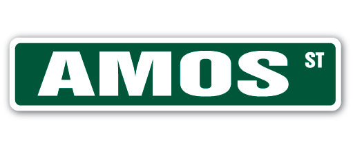 AMOS Street Sign