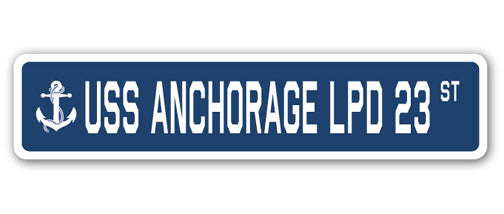 USS Anchorage Lpd 23 Street Vinyl Decal Sticker