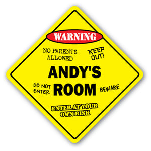 Andy's Room Vinyl Decal Sticker