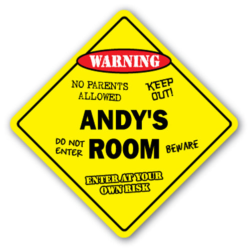 Andy's Room Vinyl Decal Sticker