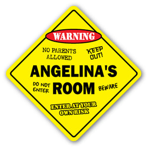 Angelina's Room Vinyl Decal Sticker