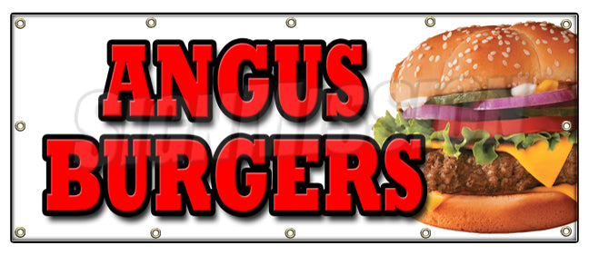Angus Burgers Banner