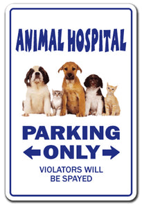 Animal Hospital Vinyl Decal Sticker