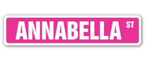 ANNABELLA Street Sign